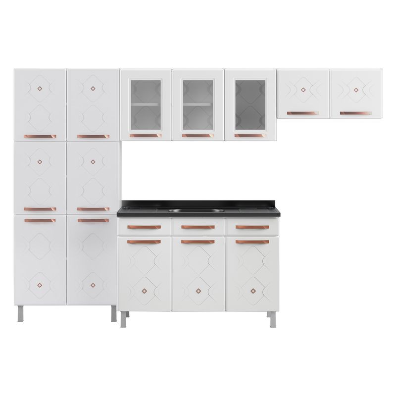 cozinha-completa-modulada-de-aco-4-pecas-com-vidros-e-gabinete-pia-multimoveis-cr20352-branco