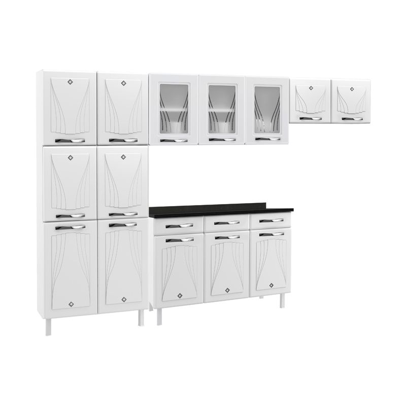 cozinha-completa-modulada-de-aco-4-pecas-com-vidros-e-balcao-multimoveis-cr20356-branco