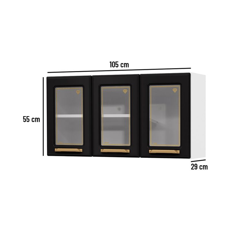 armario-de-cozinha-aereo-de-aco-3-portas-com-vidro-105cm-multimoveis-cr20359-branco-preto