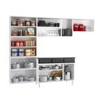 cozinha-completa-modulada-aco-4-pecas-com-balcao-com-tampo-multimoveis-cr20370-branco-preto