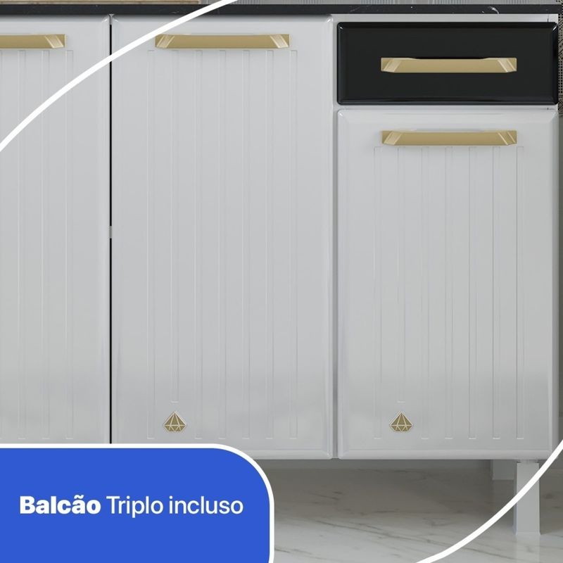 cozinha-completa-de-aco-4-pecas-armario-para-forno-micro-e-balcao-multimoveis-cr20371-branco-preto