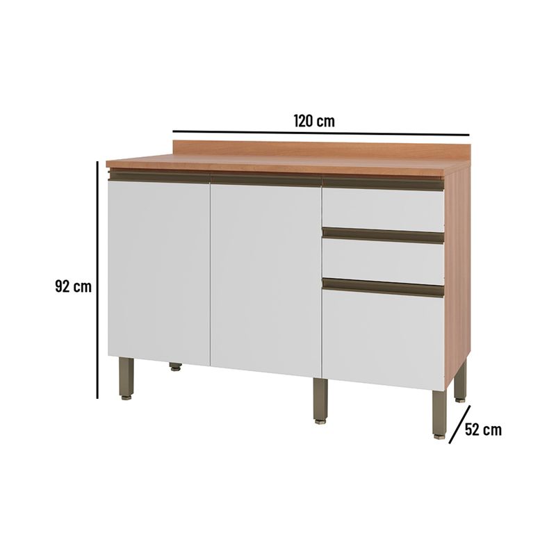 balcao-de-cozinha-com-tampo-2-portas-e-3-gavetas-120cm-multimoveis-cr20398-freijo-branco