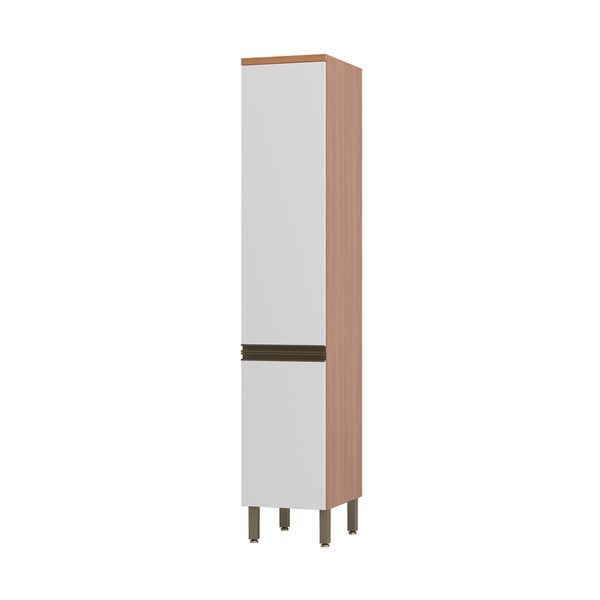 Paneleiro de Cozinha com 2 Portas 40cm Multimóveis CR20400 Freijó/Branco