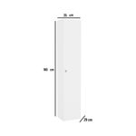 armario-de-lavanderia-com-1-porta-e-gancho-para-vassouras-multimoveis-cr30044-branco