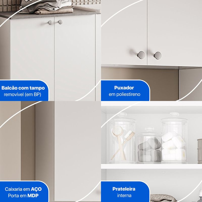 conjunto-armario-de-lavanderia-4-pecas-com-balcao-multimoveis-cr30046-branco