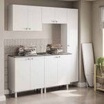 conjunto-armario-de-lavanderia-5-pecas-com-2-balcoes-multimoveis-cr30047-branco