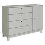 comoda-de-madeira-macica-com-1-porta-e-4-gavetas-110cm-multimoveis-cr35279-verde-frost
