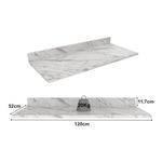 tampo-mdp-25mm-para-balcao-de-cozinha-120cm-multimoveis-cr20415-marmore-branco