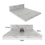 tampo-mdp-25mm-para-balcao-de-cozinha-40cm-multimoveis-cr20419-marmore-branco