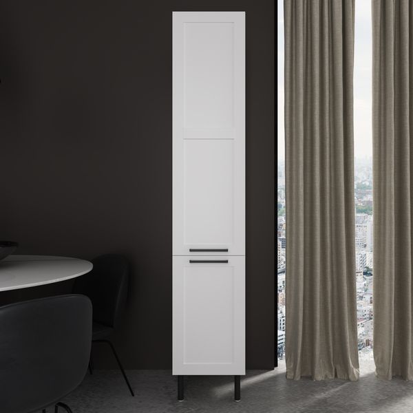 Armário de Cozinha Paneleiro em MDF com 2 Portas 40cm Multimóveis CR20440 Branco