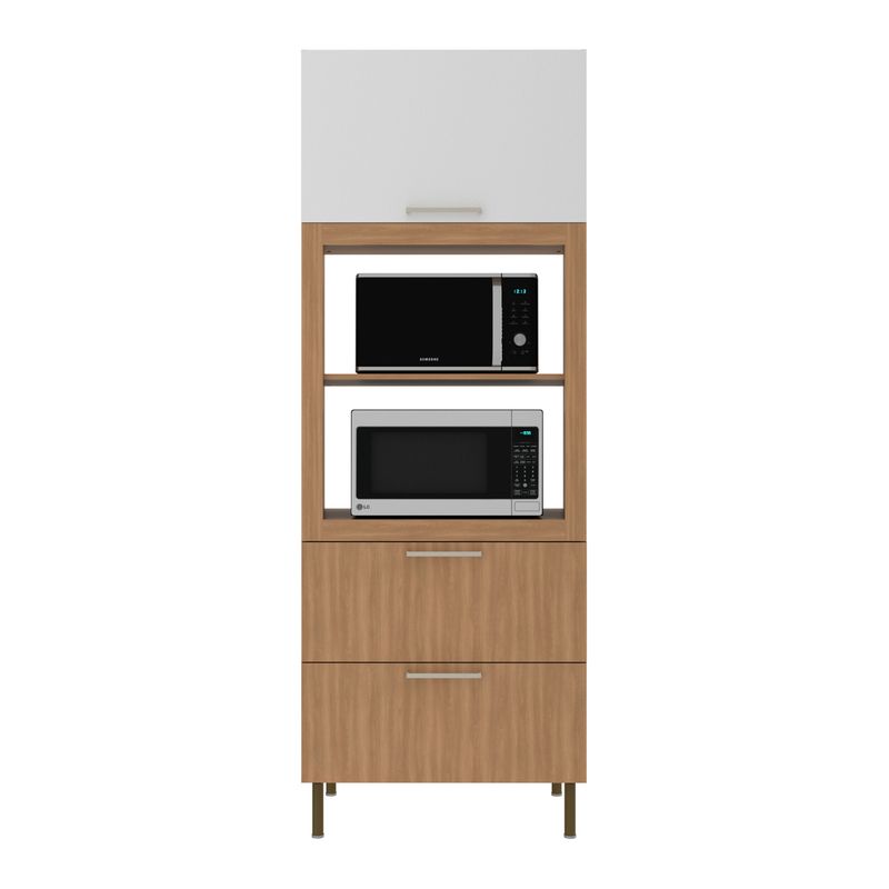 paneleiro-torre-quente-para-forno-micro-ondas-1-porta-2-gavetas-80cm-multimoveis-cr20443-freijo-branco