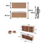 cozinha-compacta-4-pecas-com-armario-e-balcao-com-tampo-multimoveis-cr20448-freijo-marmore-branco