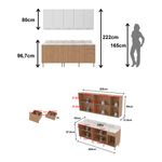 cozinha-compacta-4-pecas-com-armario-e-balcao-com-tampo-multimoveis-cr20448-freijo-branco-marmore-branco