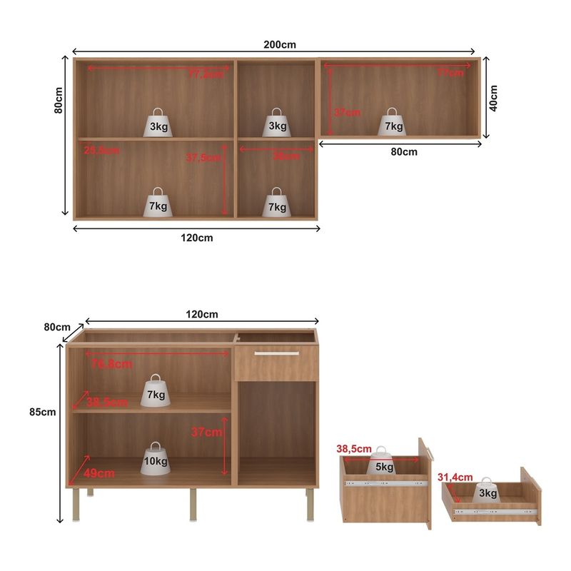 cozinha-compacta-3-pecas-com-armarios-e-balcao-com-tampo-multimoveis-cr20449-freijo-branco-marmore-branco