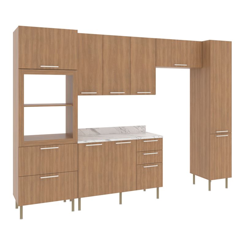cozinha-completa-modulada-5-pecas-com-balcao-com-tampo-multimoveis-cr20451-freijo-marmore-branco