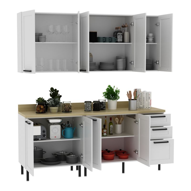 cozinha-compacta-mdf-4-pecas-com-armario-e-balcao-com-tampo-multimoveis-cr20453-branco-carvalho-tropical