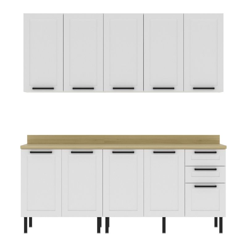 cozinha-compacta-mdf-4-pecas-com-armario-e-balcao-com-tampo-multimoveis-cr20453-branco-carvalho-tropical