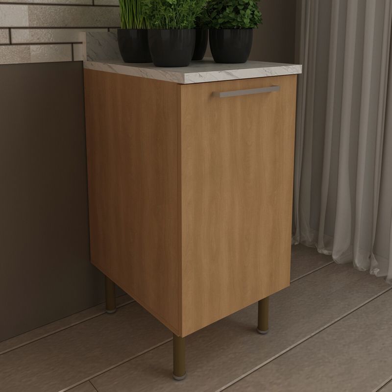 balcao-de-cozinha-com-tampo-e-1-porta-40cm-multimoveis-cr20458-freijo-marmore-branco