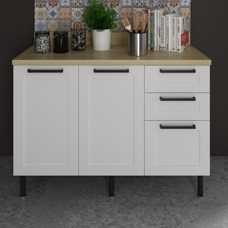 balcao-de-cozinha-em-mdf-com-tampo-2-portas-e-3-gavetas-120cm-multimoveis-cr20462-branco-carvalho-tropical