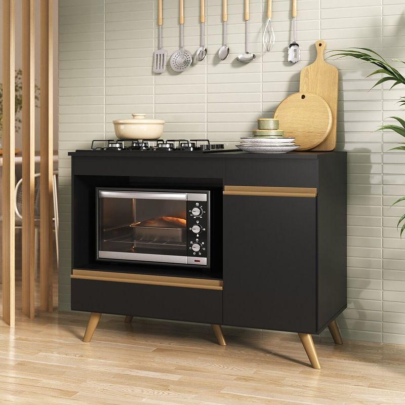 balcao-para-cooktop-e-forno-105cm-1-porta-1-gaveta-veneza-multimoveis-mp2258-preto-dourado