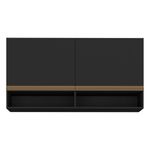 armario-de-cozinha-aereo-105cm-2-portas-e-nichos-veneza-multimoveis-mp2259-preto-dourado