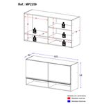 armario-de-cozinha-aereo-105cm-2-portas-e-nichos-veneza-multimoveis-mp2259-branco-dourado