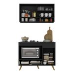 armario-de-cozinha-modulada-compacta-105cm-com-balcao-para-cooktop-veneza-multimoveis-mp2260-preto-dourado