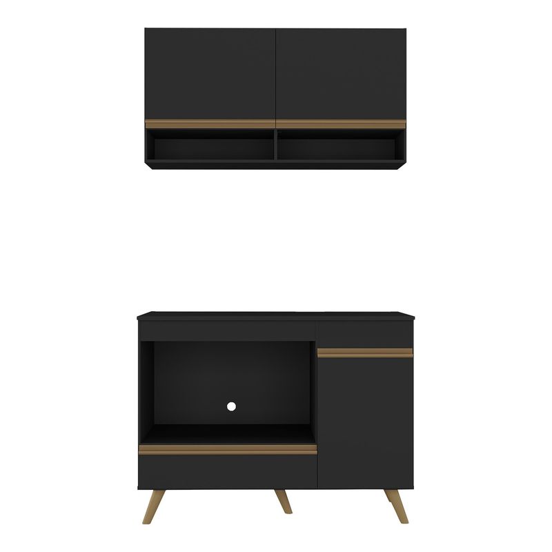 armario-de-cozinha-modulada-compacta-105cm-com-balcao-para-cooktop-veneza-multimoveis-mp2260-preto-dourado