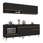 armario-de-cozinha-modulada-compacta-com-balcao-para-cooktop-forno-veneza-multimoveis-mp2262-preto-dourado