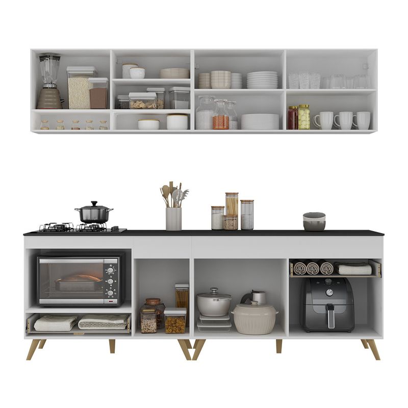 armario-de-cozinha-modulada-compacta-com-balcao-para-cooktop-forno-veneza-multimoveis-mp2262-branco-dourado