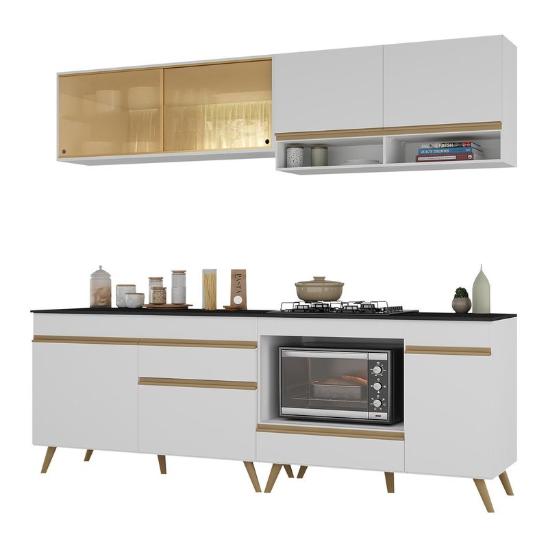 armario-de-cozinha-modulada-compacta-225cm-com-balcao-para-cooktop-veneza-multimoveis-mp2263-branco-dourado
