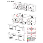 armario-de-cozinha-modulada-compacta-4-pcs-com-balcao-para-cooktop-veneza-multimoveis-mp2264-branco-dourado
