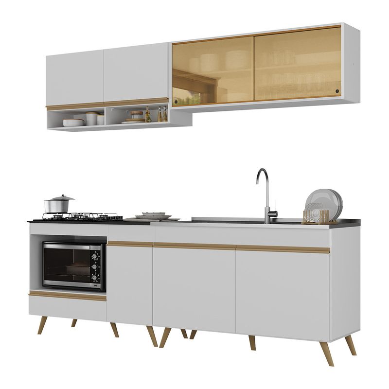 armario-de-cozinha-modulada-compacta-225cm-com-balcao-para-cooktop-veneza-multimoveis-mp2265-branco-dourado