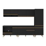 cozinha-modulada-completa-compacta-5-pcs-com-balcao-para-cooktop-veneza-multimoveis-mp2266-preto-dourado