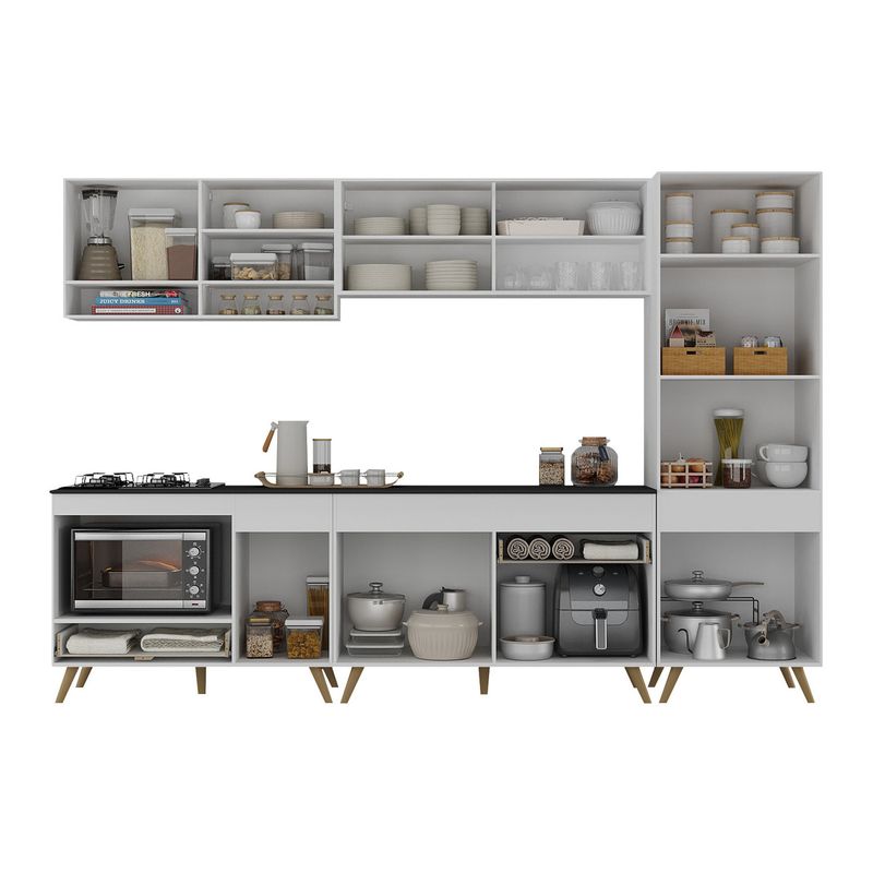 cozinha-modulada-completa-compacta-287cm-com-balcao-para-cooktop-veneza-multimoveis-mp2267-branco-dourado