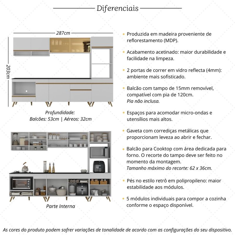 cozinha-modulada-completa-compacta-287cm-com-balcao-para-cooktop-veneza-multimoveis-mp2269-branco-dourado