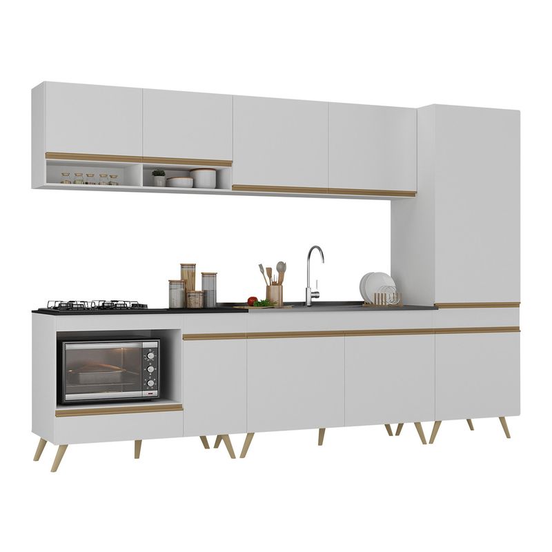 cozinha-modulada-completa-compacta-5-pcs-com-balcao-para-cooktop-veneza-multimoveis-mp2270-branco-dourado