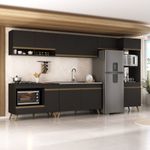 armario-de-cozinha-modulada-completa-6-pcs-com-balcao-para-cooktop-veneza-multimoveis-mp2273-preto-dourado