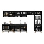 armario-de-cozinha-modulada-completa-6-pcs-com-balcao-para-cooktop-veneza-multimoveis-mp2273-preto-dourado