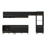 armario-de-cozinha-modulada-completa-6-pcs-com-balcao-para-cooktop-veneza-multimoveis-mp2273-preto-dourado