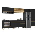 cozinha-modulada-completa-357cm-6-pecas-com-balcao-para-cooktop-veneza-multimoveis-mp2275-preto-dourado