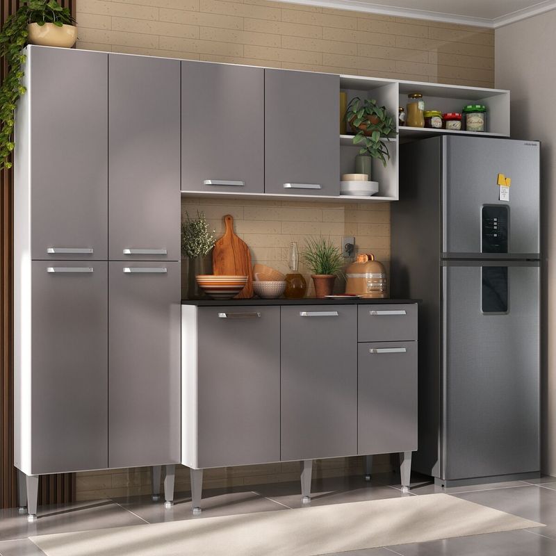 armario-de-cozinha-compacta-228cm-com-balcao-multimoveis-mp2933-branco-lacca-fume