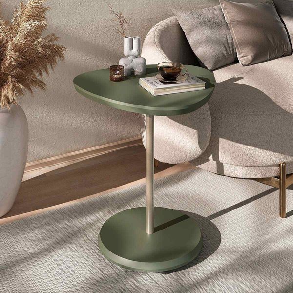 Mesa Lateral Apoio MDF 45cm Multimóveis CR45302 Menta