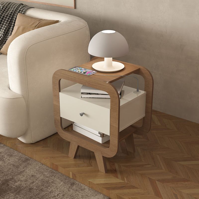 mesa-lateral-com-1-gaveta-e-portas-usb-multimoveis-cr45304-cinamomo-off-white