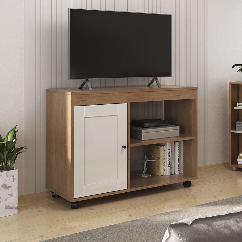 rack-para-tv-ate-35-polegadas-91cm-com-rodizios-1-porta-multimoveis-cr45327-cinamomo-off-white