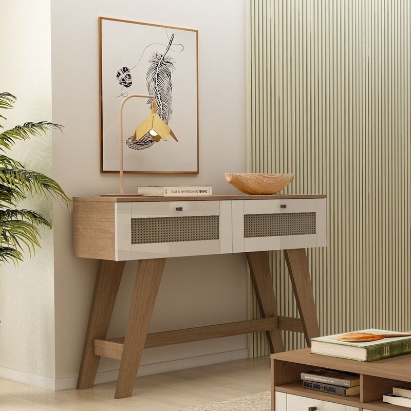 aparador-buffet-110cm-2-gavetas-retro-multimoveis-cr50125-cinamomo-off-white