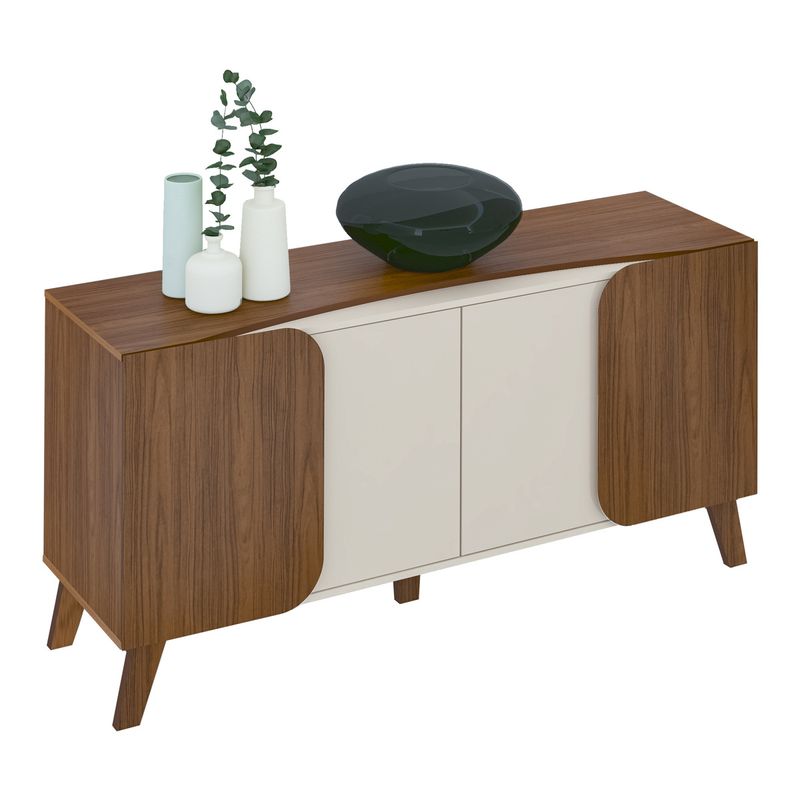 aparador-buffet-160cm-4-portas-com-pes-retro-multimoveis-cr50126-off-white-cedro
