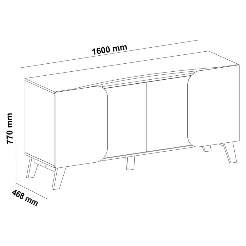 aparador-buffet-160cm-4-portas-com-pes-retro-multimoveis-cr50126-off-white-cedro