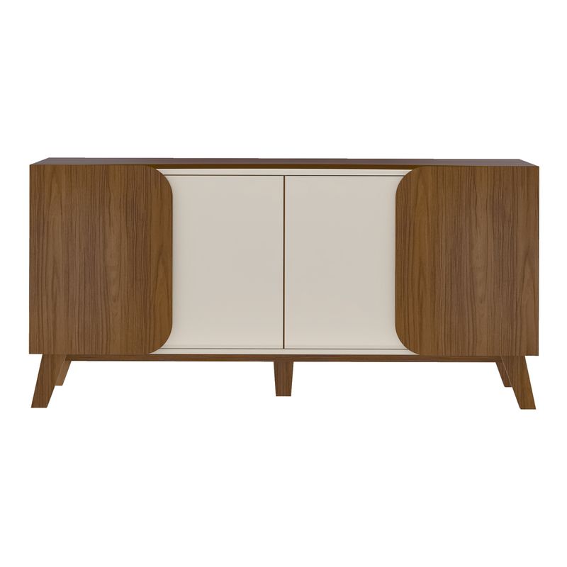 aparador-buffet-160cm-4-portas-com-pes-retro-multimoveis-cr50126-off-white-cedro