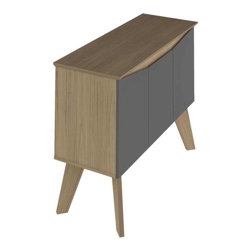 aparador-buffet-110cm-3-portas-com-pes-retro-multimoveis-cr50128-carvalho-grafite